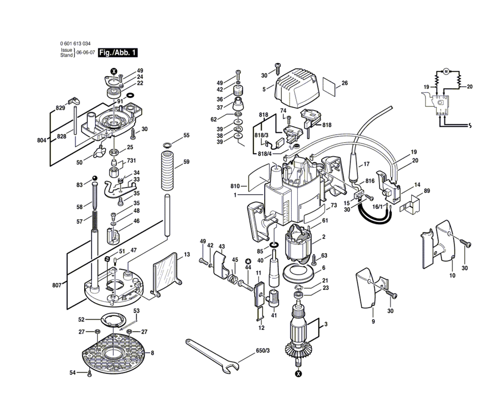 Buy Bosch 1613(0601613034) Reciprocating Parts Replacement Tool Parts