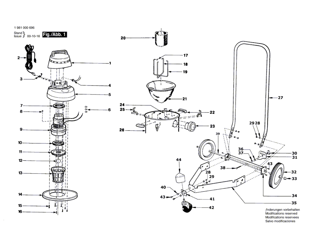 Vacuum Parts Bosch Vacuum Parts