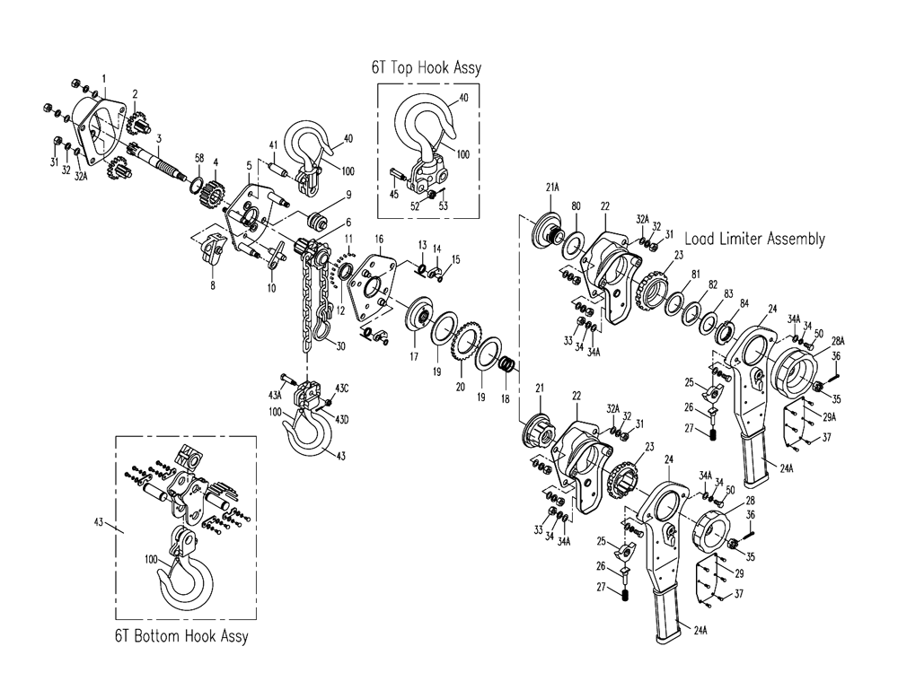 3 4 ton chain hoist diagram demag dc chain hoist diagram 3 4 ton chain hoist diagram demag dc chain hoist diagram