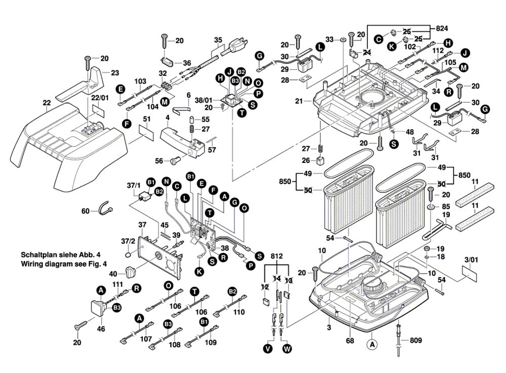 Vacuum Parts Bosch Vacuum Parts