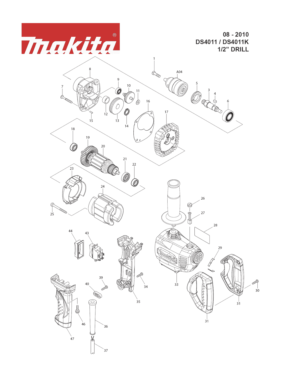 Buy Makita DS4011K 1/2