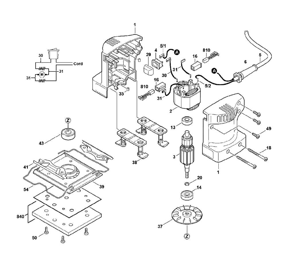 Buy Skil MM9670 Type2 Replacement Tool Parts Skil MM9670 Type2