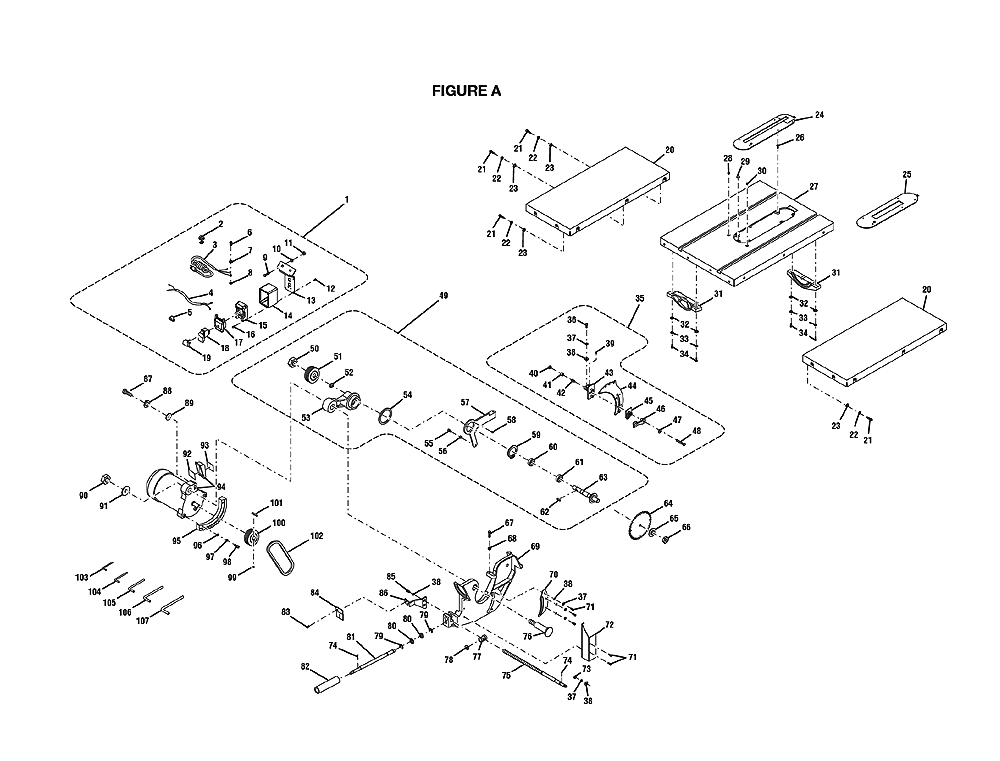 Buy Ridgid R4512 Replacement Tool Parts | Ridgid R4512 ... dremel saw max diagram 