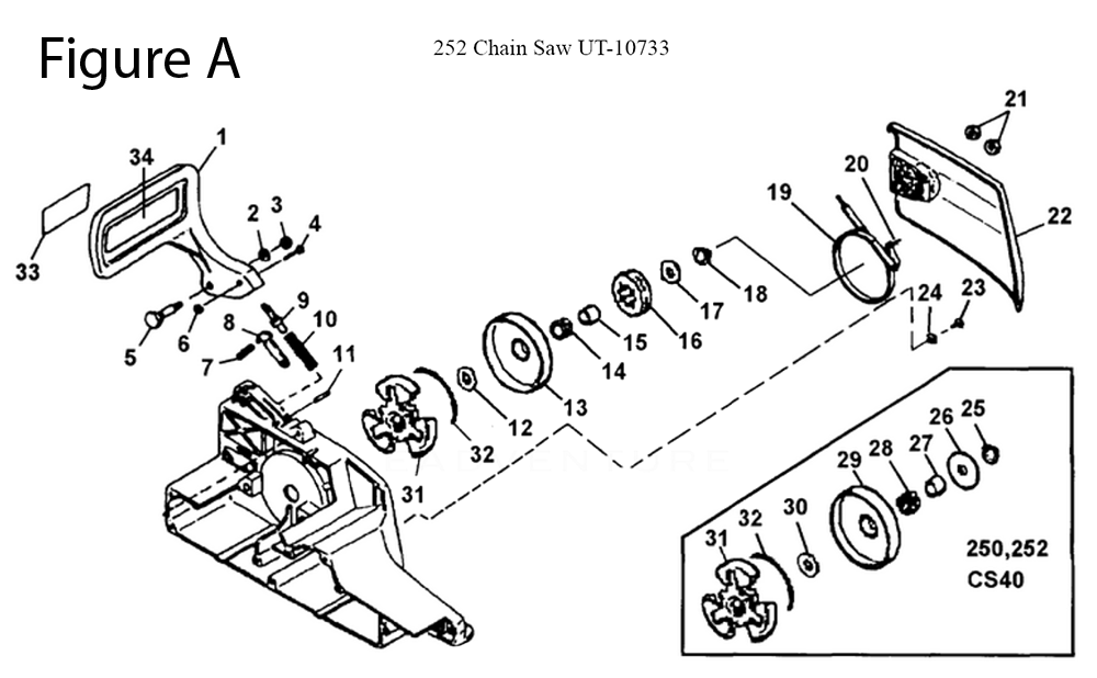 252-(UT-10733)-homelite-PB-1Break Down