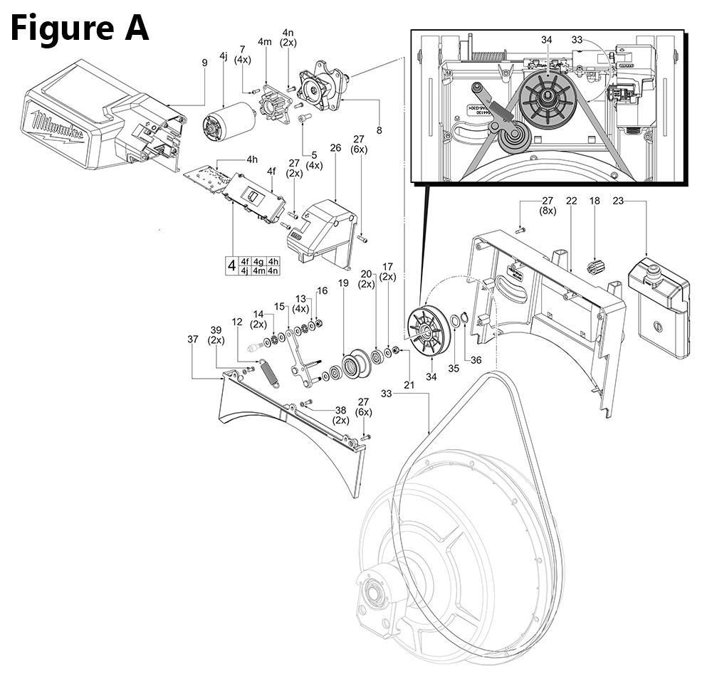 2817A-21-(M58A)-milwaukee-PB-1Break Down
