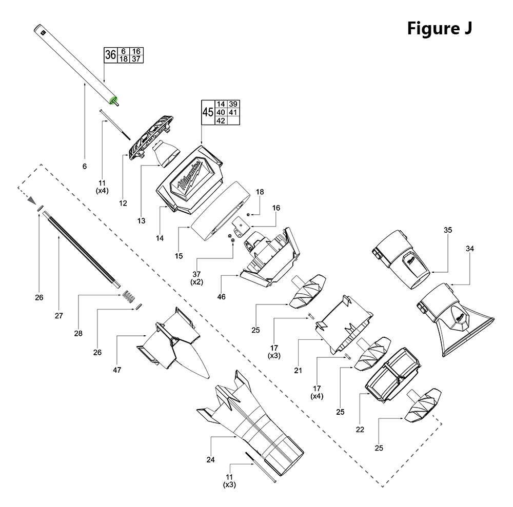 2825-20-(K49A)-milwaukee-PB-10Break Down