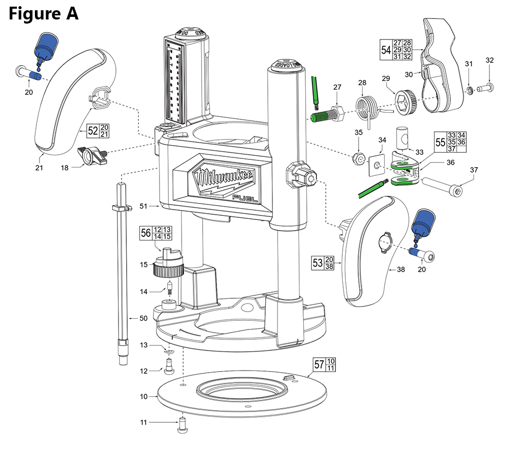 2838-20-(N55A)-milwaukee-PB-2Break Down