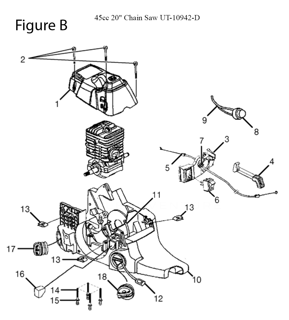 45cc-(UT-10942-D)-homelite-PB-2Break Down