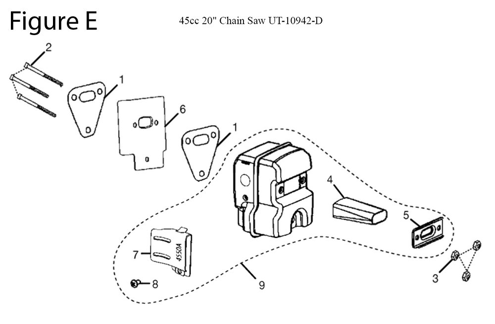 45cc-(UT-10942-D)-homelite-PB-5Break Down