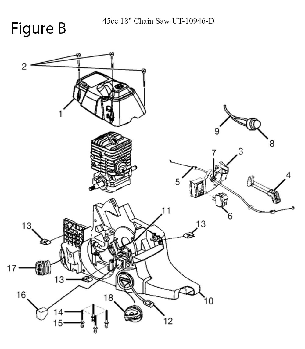 45cc-(UT-10946-D)-homelite-PB-2Break Down