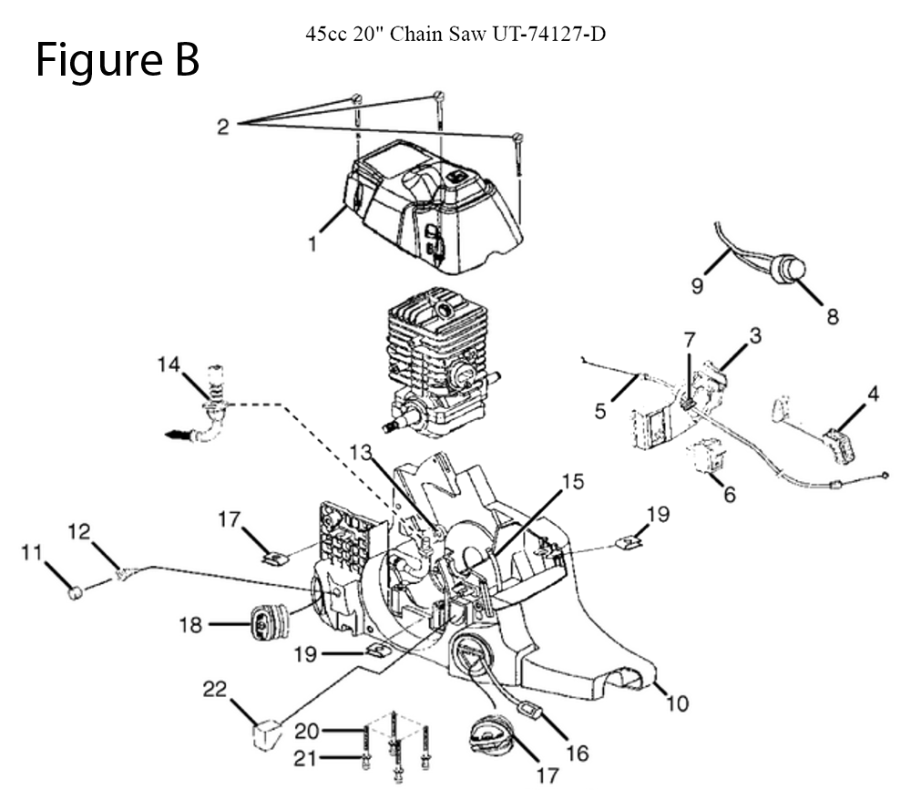 45cc-(UT-74127-D)-homelite-PB-2Break Down