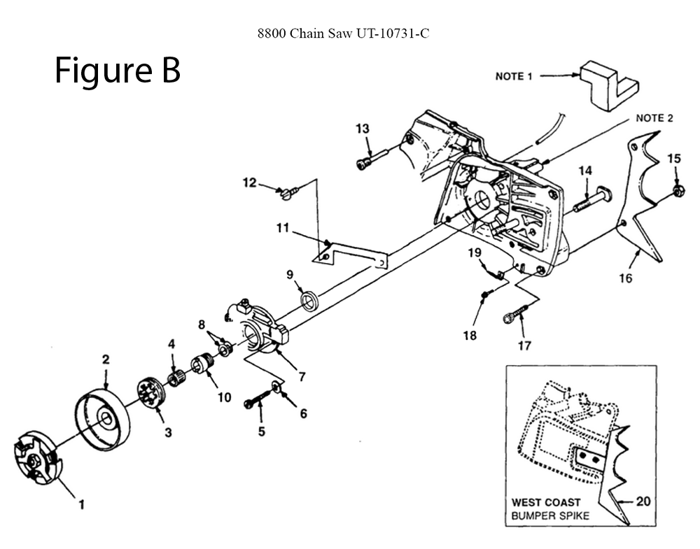 8800-(UT-10731-C)-homelite-PB-2Break Down