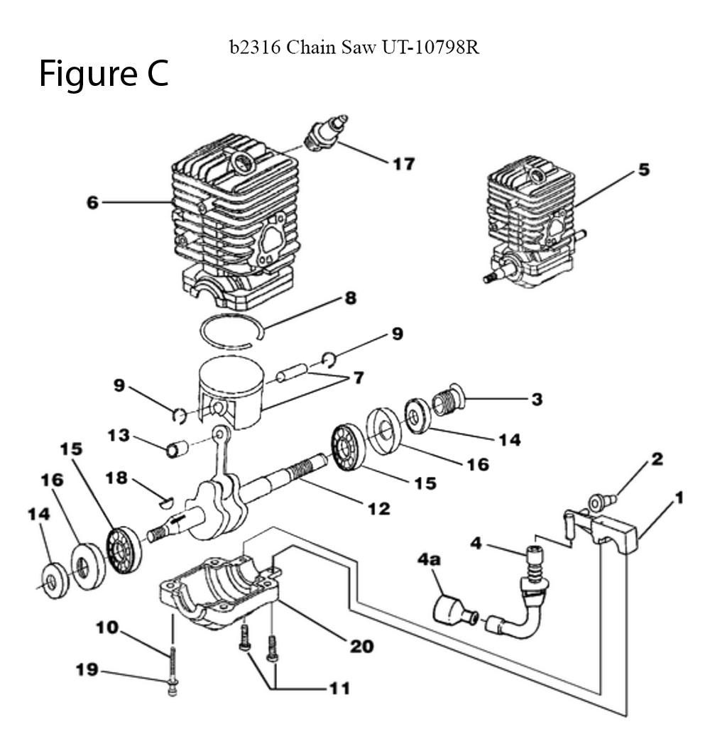 B2316-(UT-10798R)-homelite-PB-3Break Down