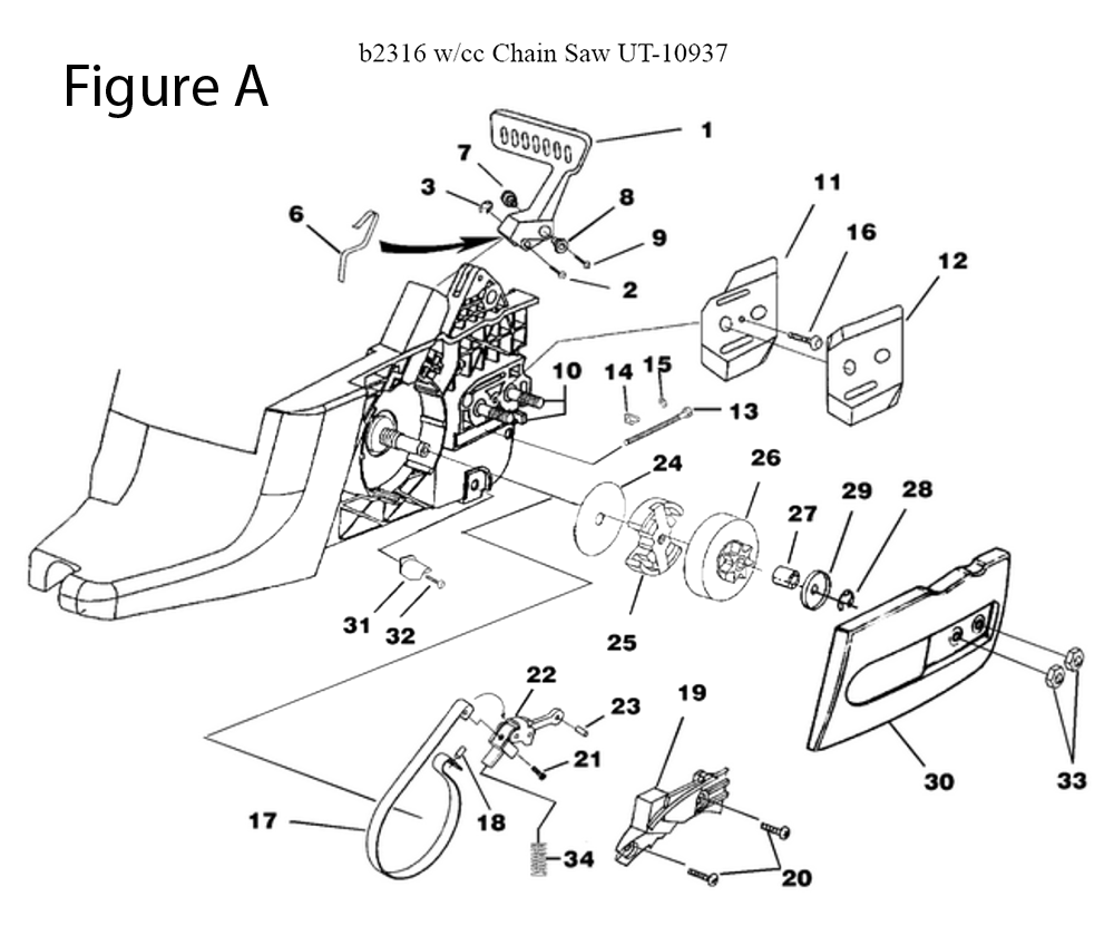 B2316-(UT-10937)-homelite-PB-1Break Down