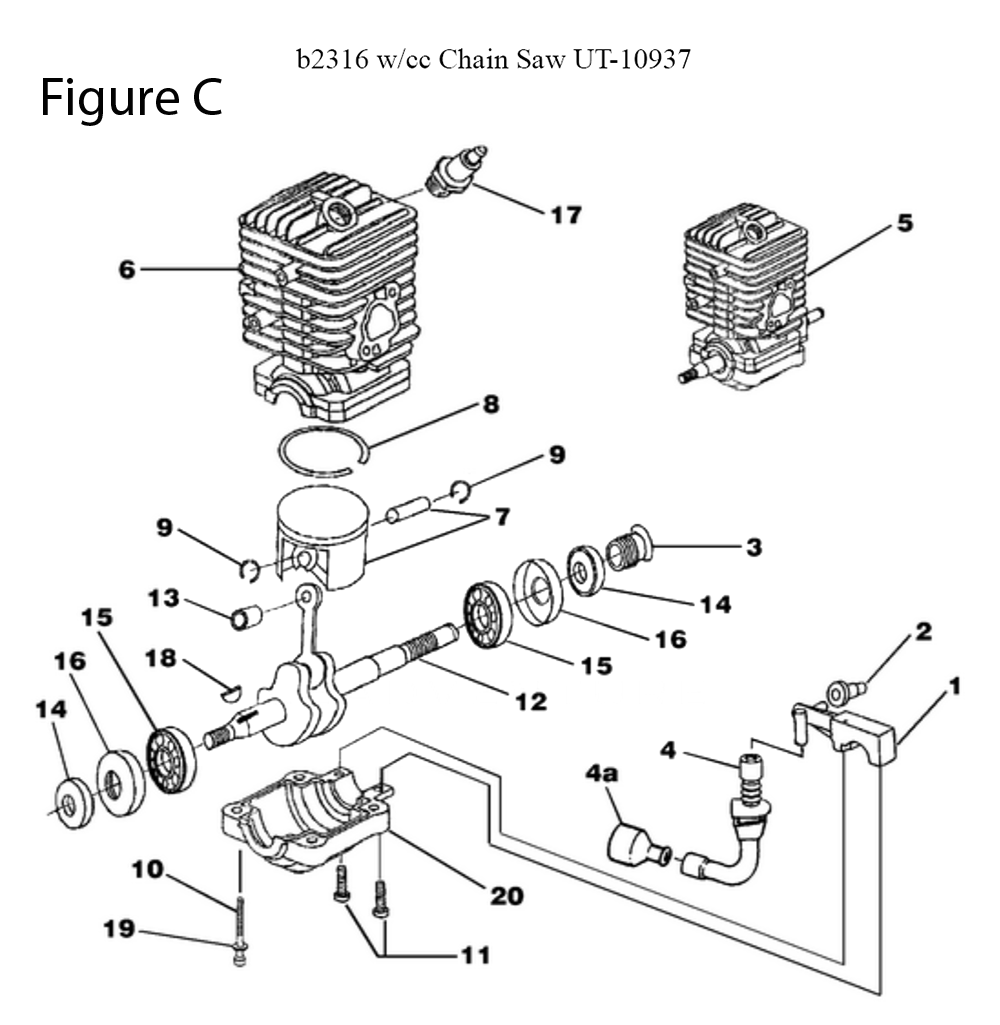 B2316-(UT-10937)-homelite-PB-3Break Down