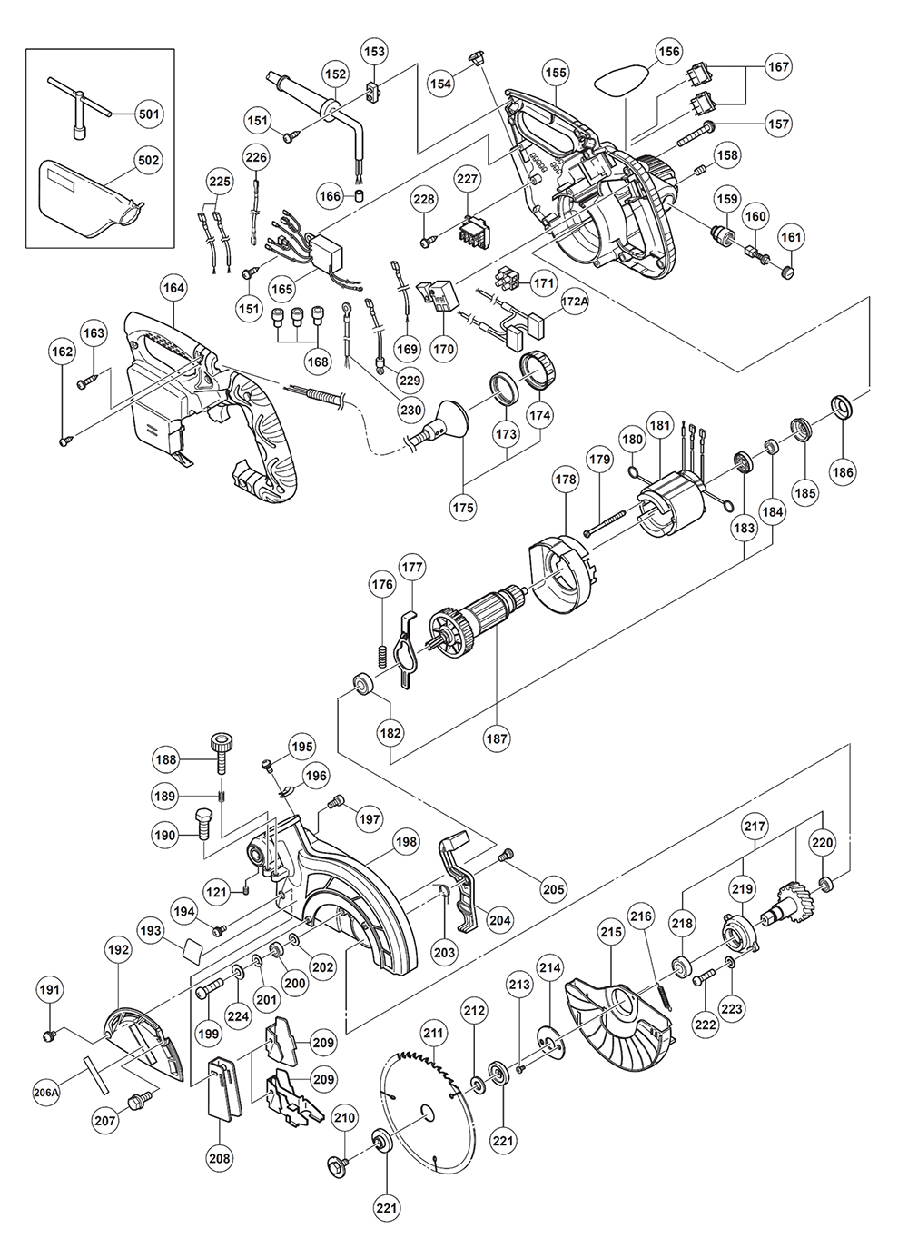 C8FSE(S)-hitachi-PB-2Break Down