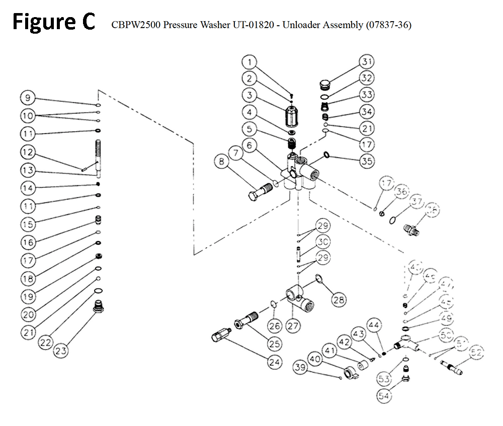 CBPW2500-(UT-01820)-homelite-PB-3Break Down