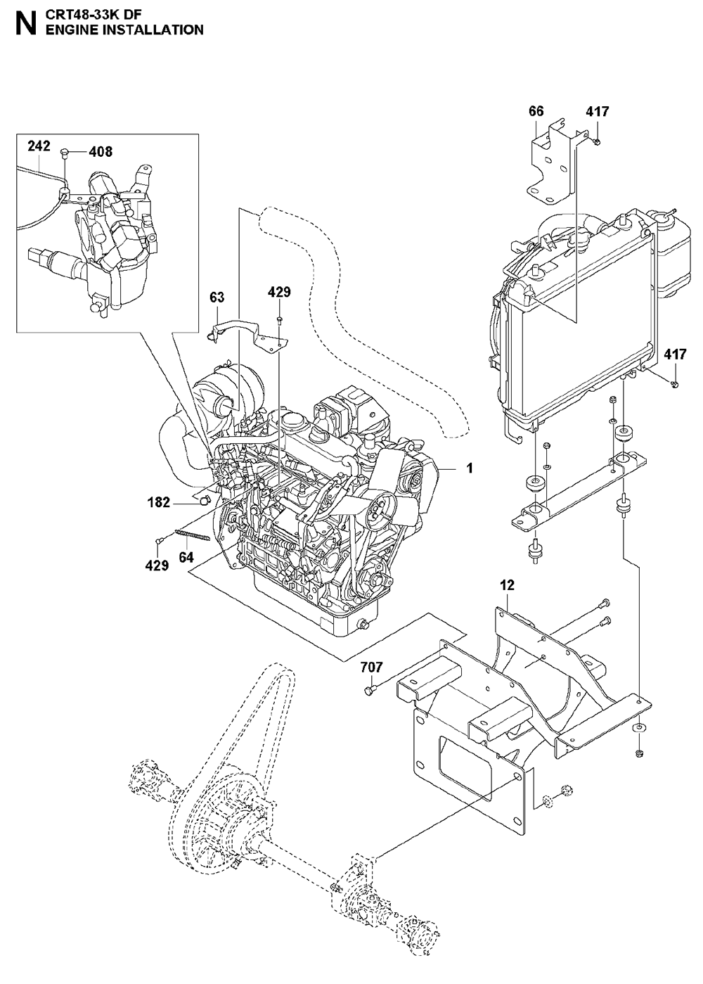 CRT48-33K-DF-(970461608)-husqvarna-PB-12Break Down