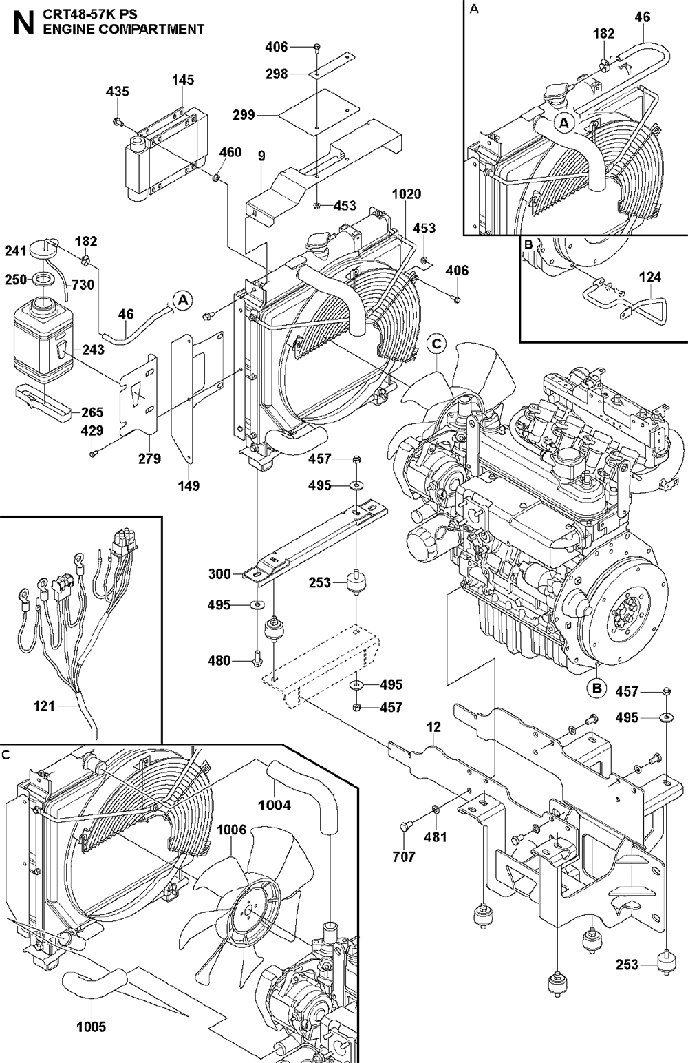 CRT48-57K-PS-(970461611)-husqvarna-PB-12Break Down