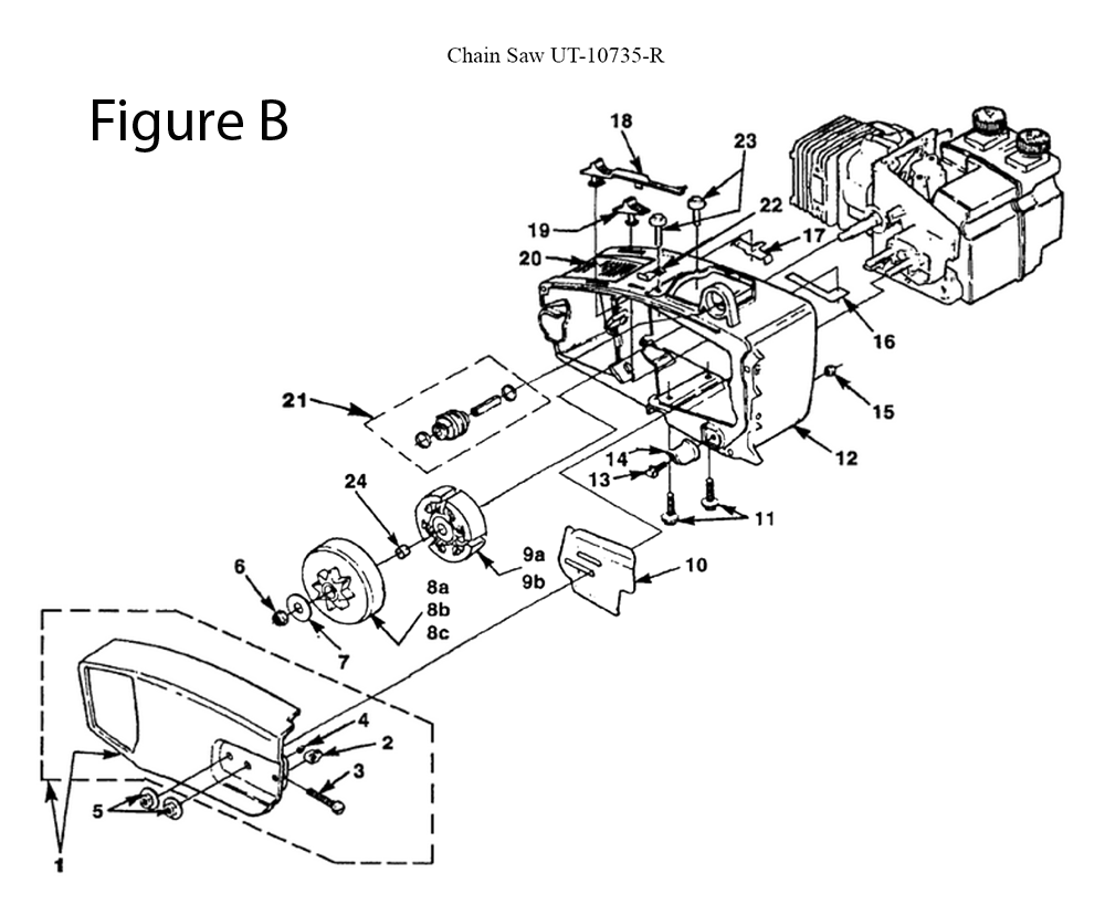CS3916-(UT-10735-R)-homelite-PB-2Break Down
