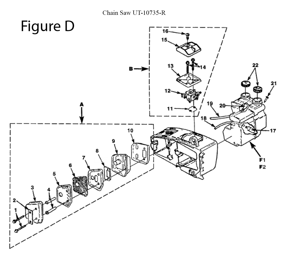 CS3916-(UT-10735-R)-homelite-PB-4Break Down