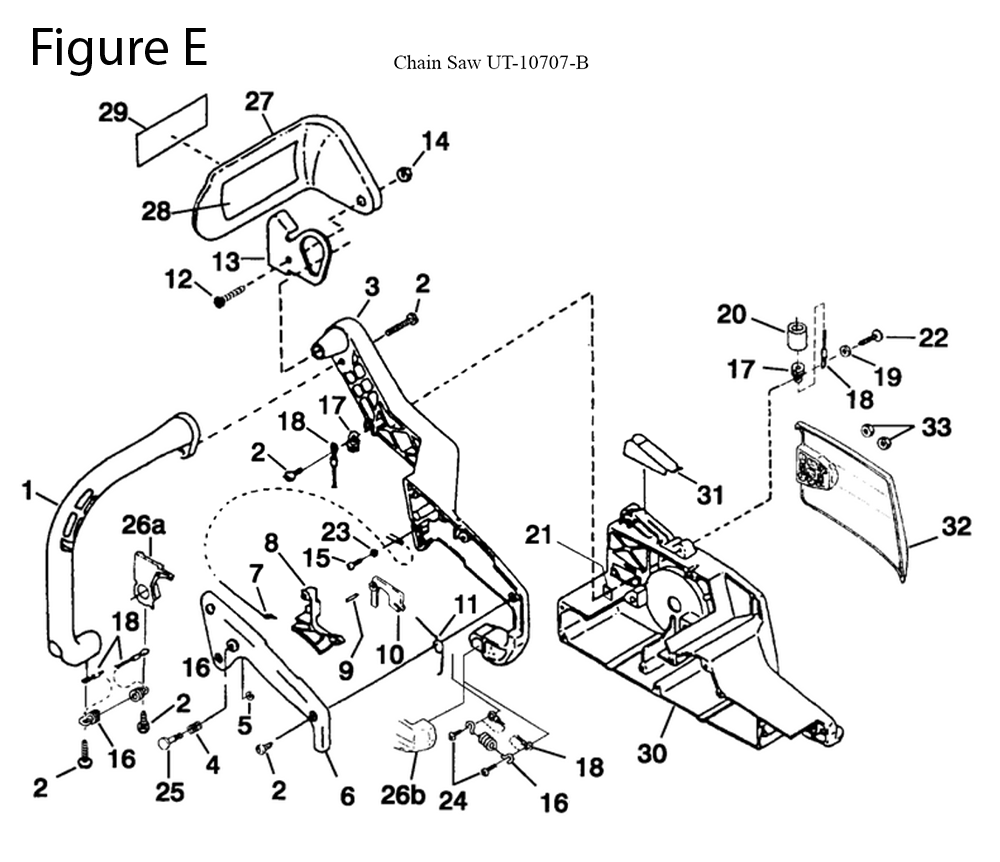 CS40-(UT-10707-B)-homelite-PB-5Break Down