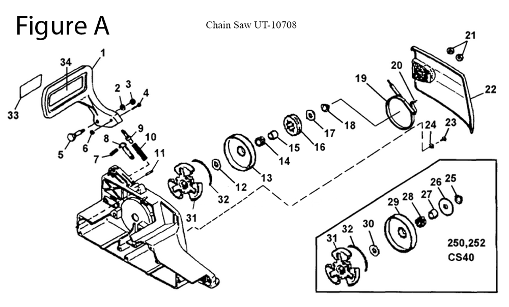 CS40-(UT-10708)-homelite-PB-1Break Down