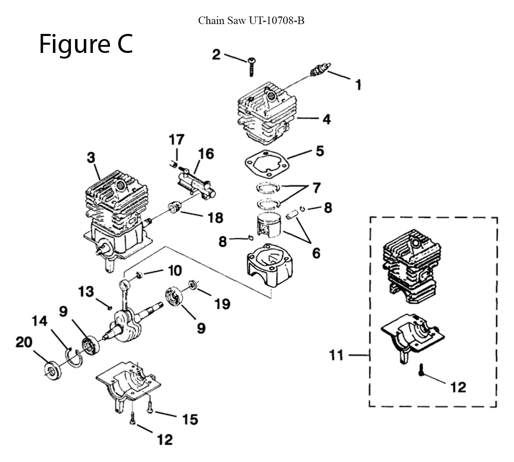 CS40-(UT-10708-B)-homelite-PB-3Break Down