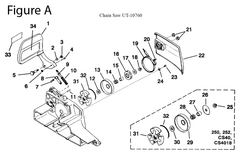 CS40-(UT-10760)-homelite-PB-1Break Down
