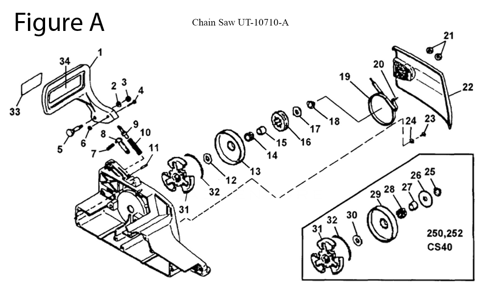 CS50-(UT-10710-A)-homelite-PB-1Break Down