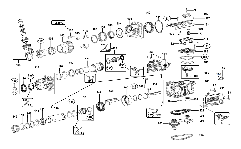 D25604K-AR-T3-dewalt-PB-1Break Down