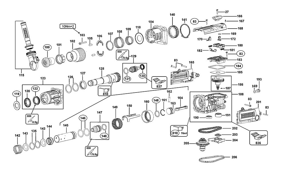 D25604K-B3-T3-dewalt-PB-1Break Down