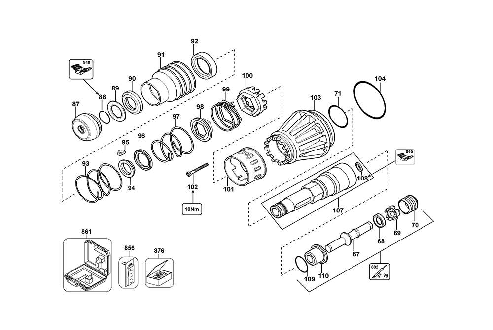 D25901K-AR-Dewalt-T1-PB-1Break Down