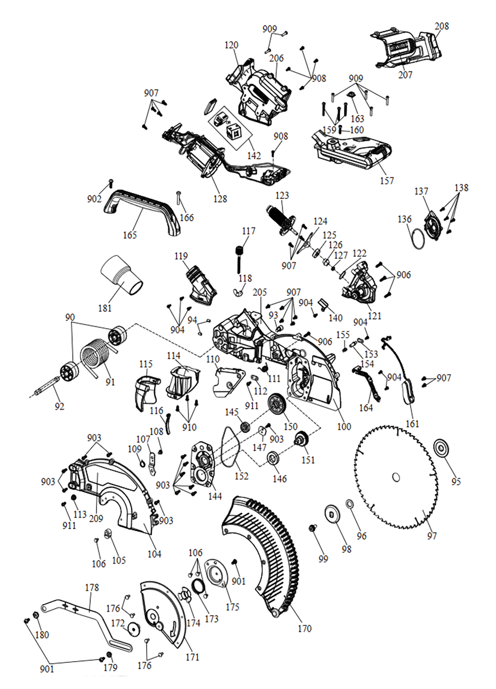 DCS781X1-T1-dewalt-PB-1Break Down