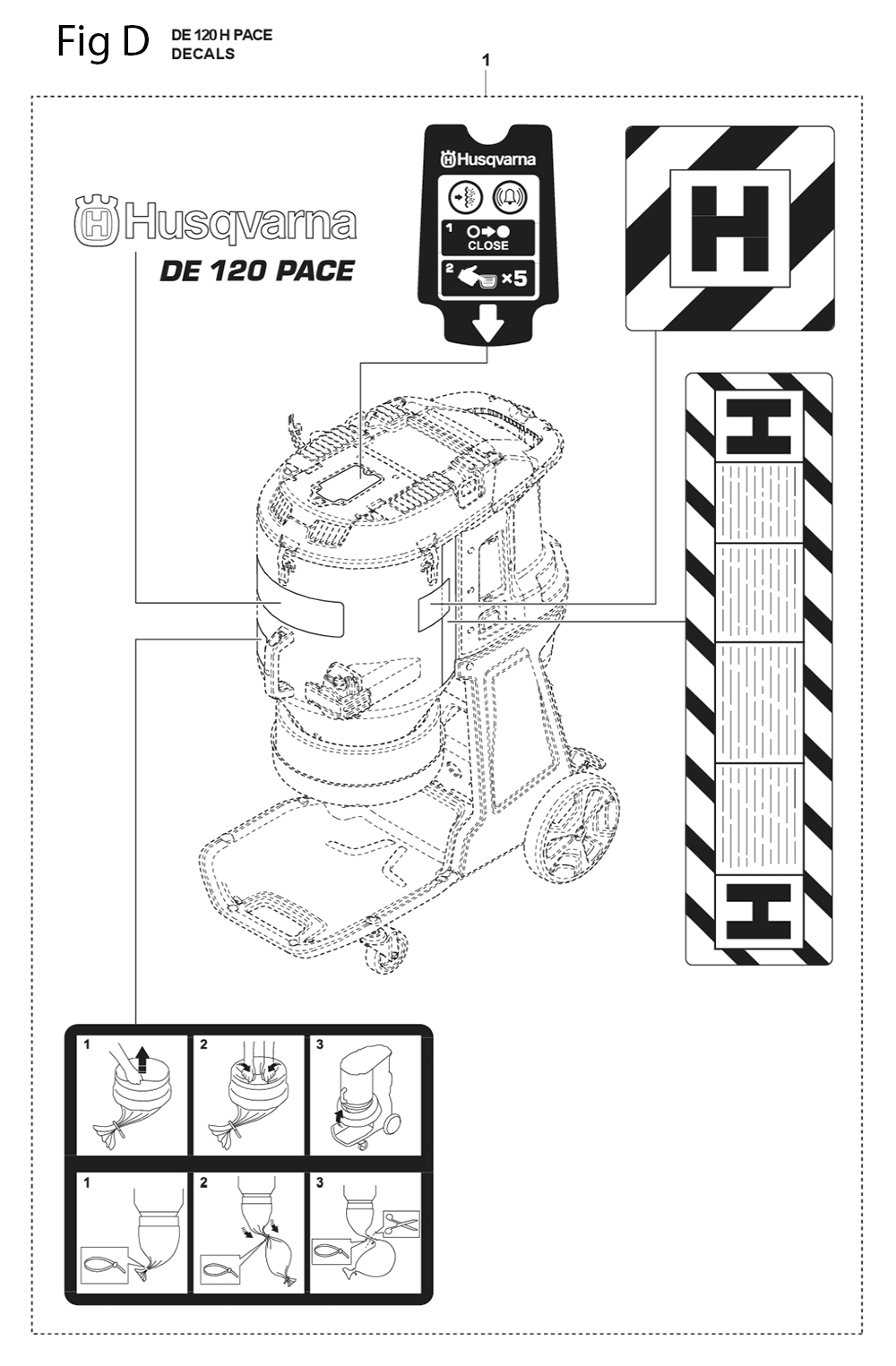 DE120-H-PACE-husqvarna-PB-4Break Down