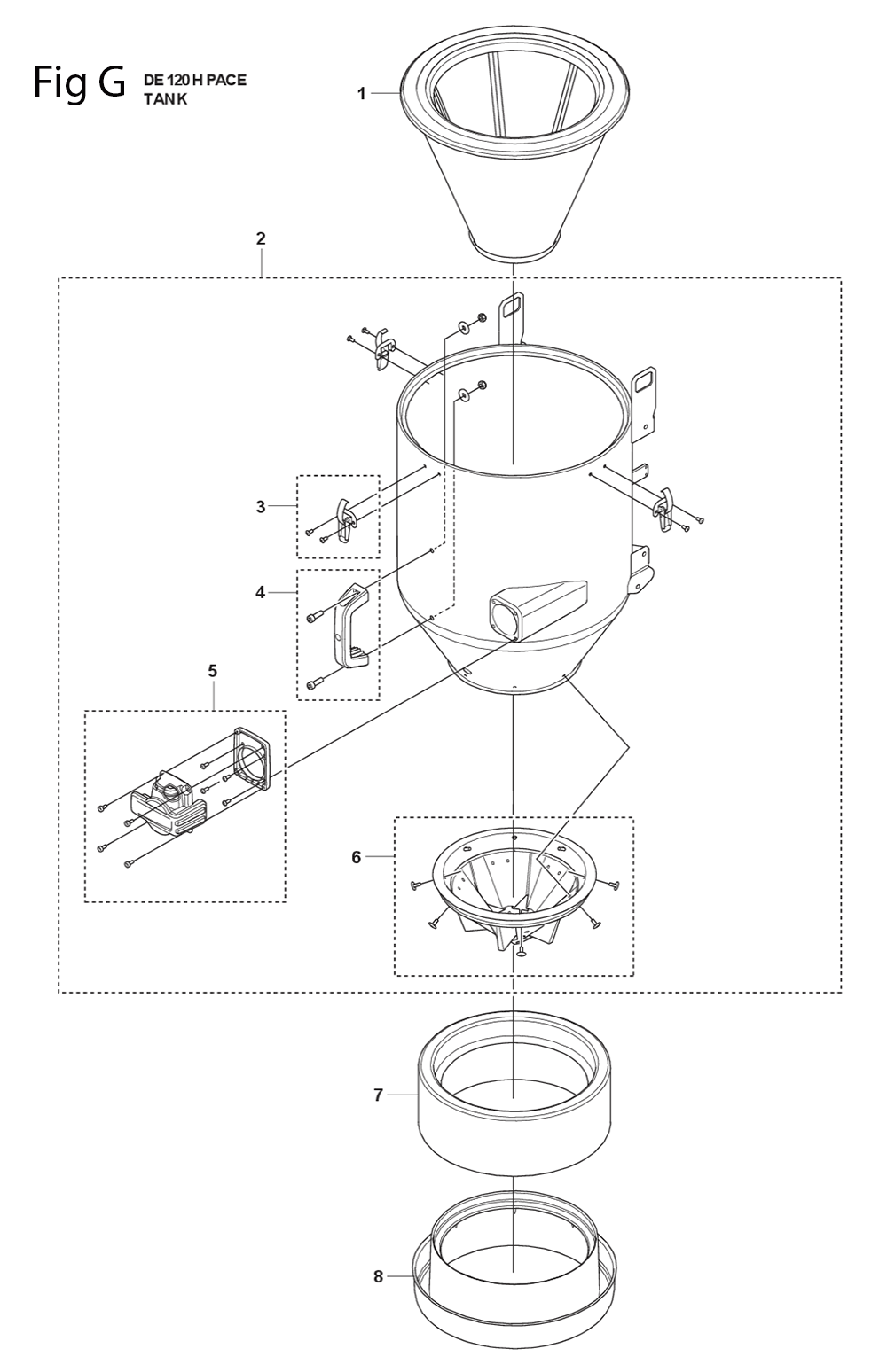 DE120-H-PACE-husqvarna-PB-7Break Down