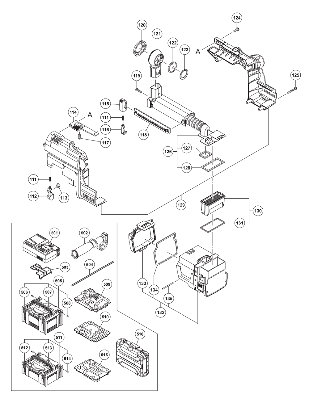 DH3628DA-hitachi-PB-1Break Down