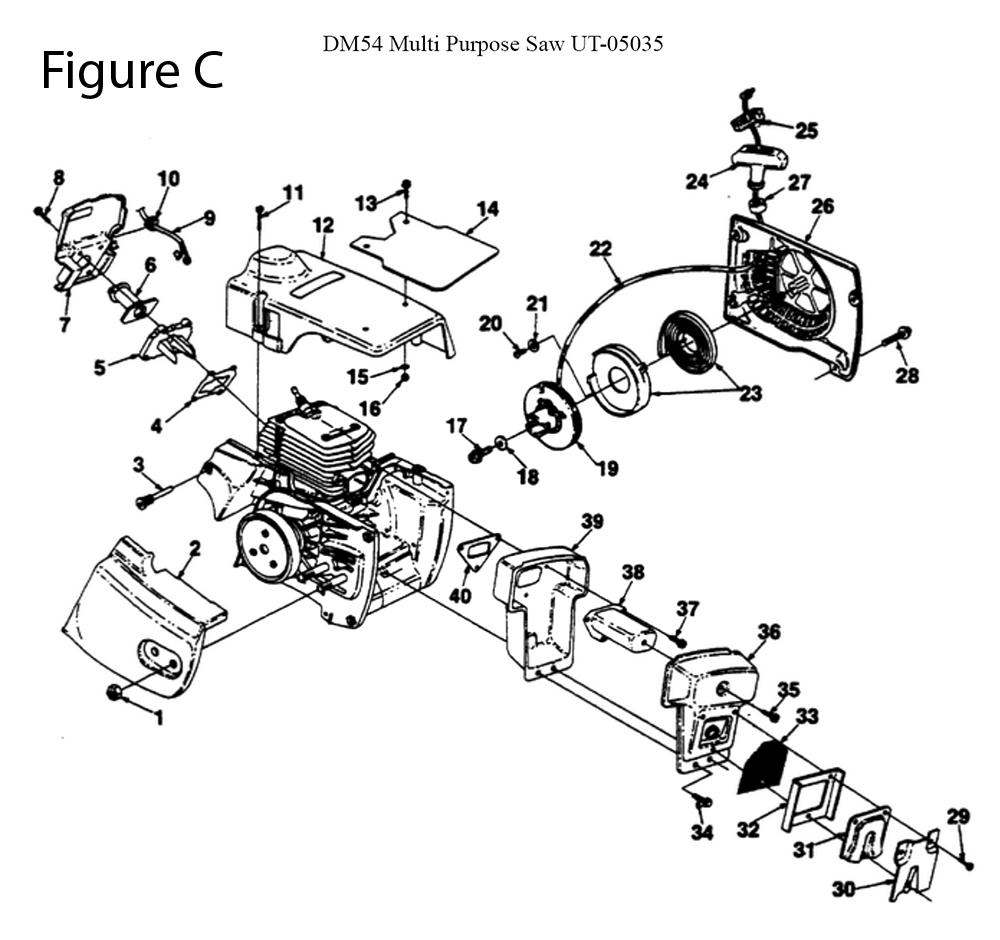 DM54-(UT-05035)-homelite-PB-3Break Down