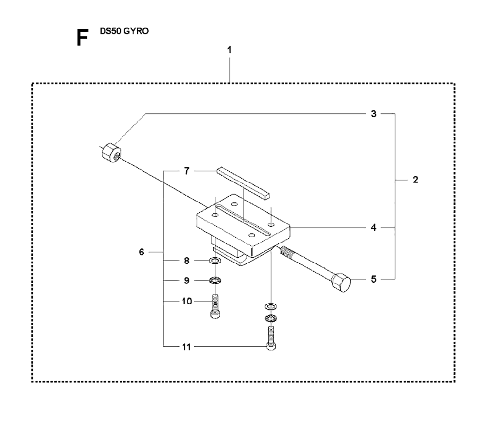 DS50-Gyro-(2007-02)-husqvarna-PB-5Break Down