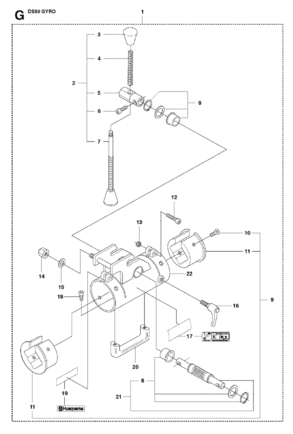 DS50-Gyro-(2007-02)-husqvarna-PB-6Break Down