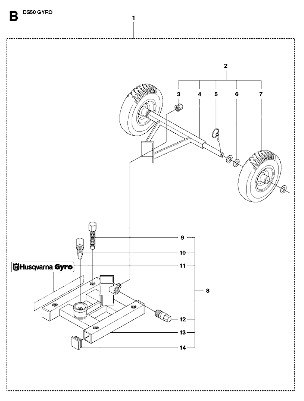 DS50-Gyro-(2008-05)-husqvarna-PB-1Break Down