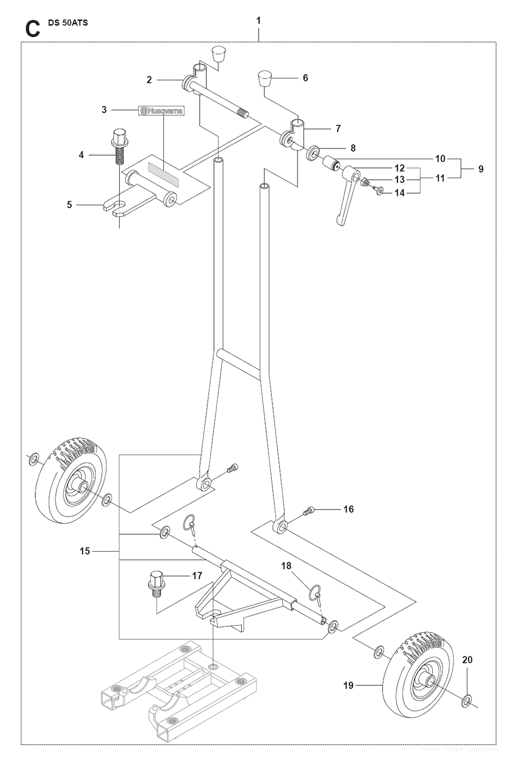 DS50AT-(2007-10)-husqvarna-PB-2Break Down