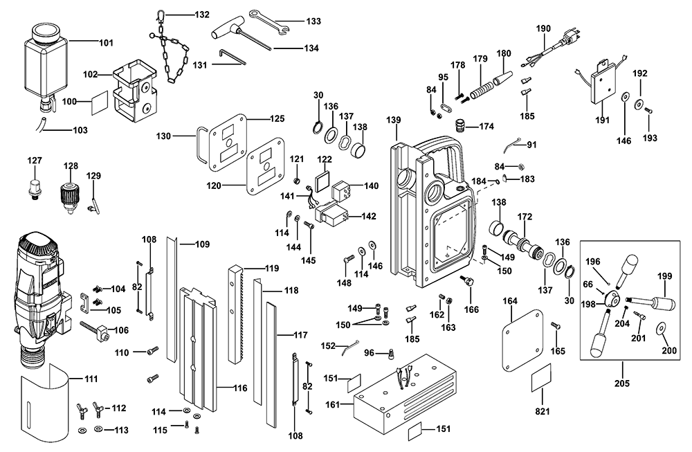 DWE1622K-B3-Dewalt-T1-PB-1Break Down