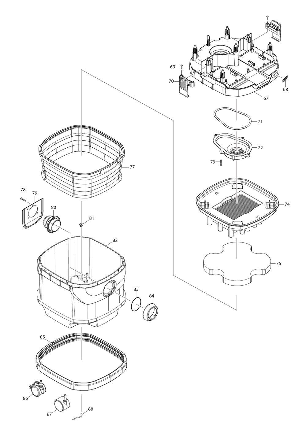 GCV04ZUX-makita-PB-1Break Down