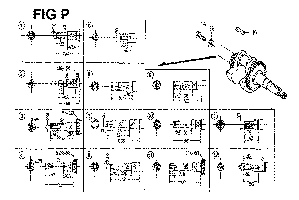 GX160K1-(LX26-Seri-86-9099999)-honda-PB-16Break Down