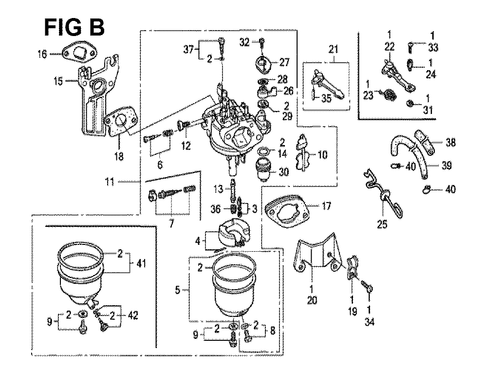 GX160K1-TLSJ-honda-PB-2Break Down