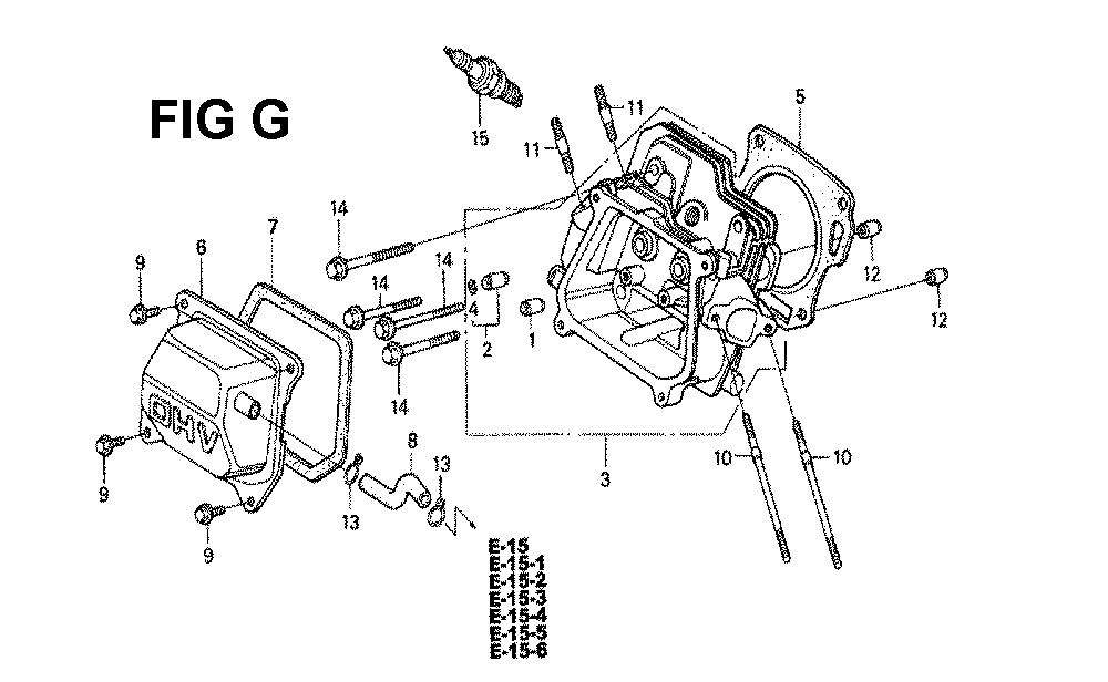 GX160K1-TSMJ-honda-PB-7Break Down