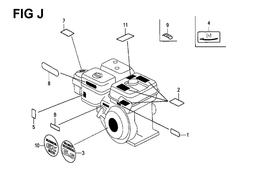GX200U-TSAR-honda-PB-10Break Down