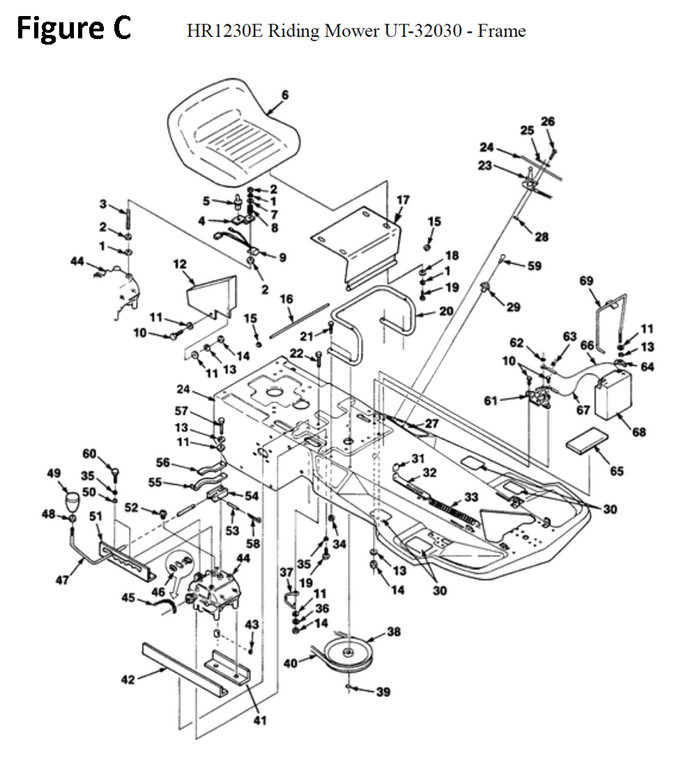 HR1230E-(UT-32030)-homelite-PB-3Break Down