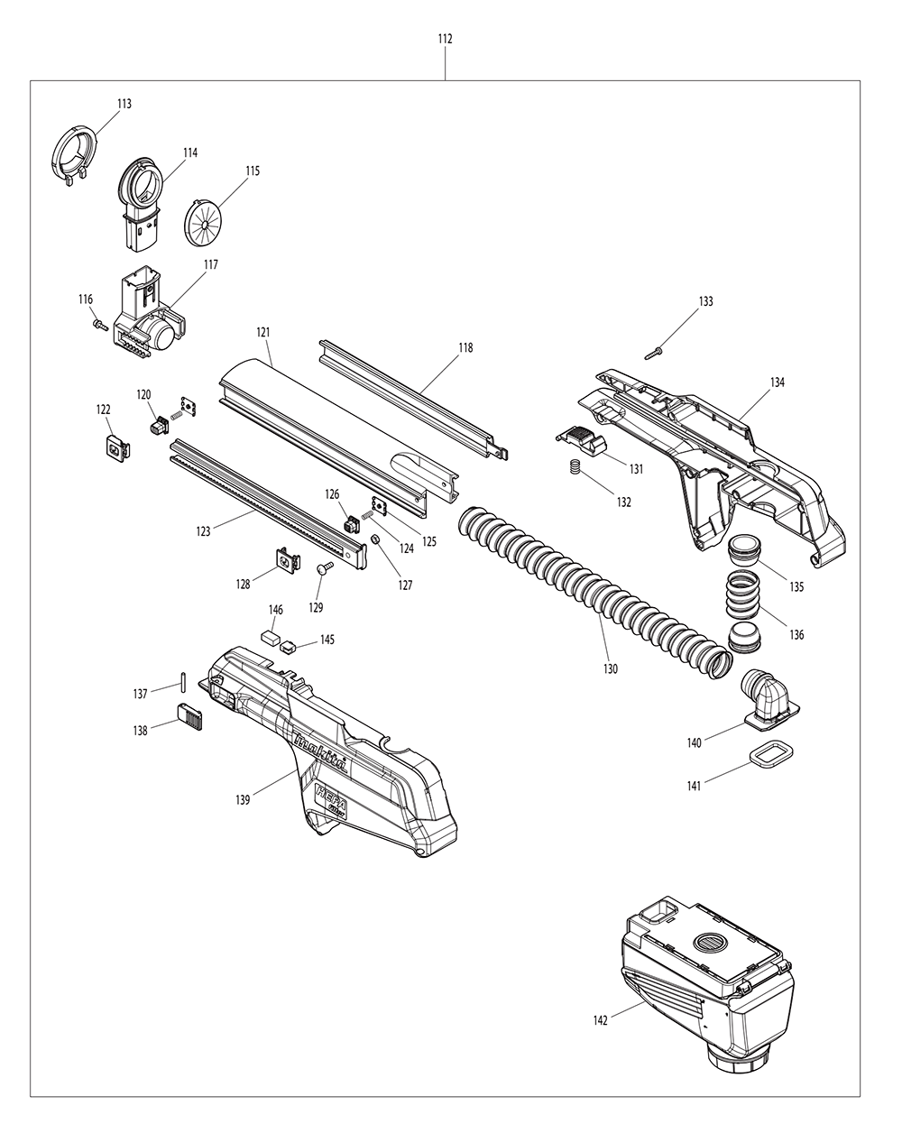 HR2653-makita-PB-1Break Down